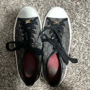 AUTHENTIC Coach Empire Logo Low Top Sneaker Size 5.5 W